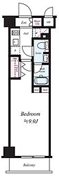 ARTESSIMOFERIO 1Kの間取図画像