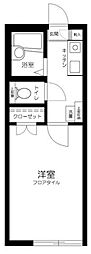 メゾン・ド・クレール 1Kの間取図画像