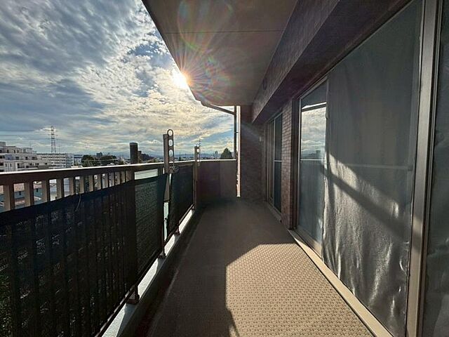 バルコニー サニーコート八王子 5階/-