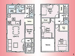 物件画像 横浜線 橋本駅 上溝 戸建 3号棟