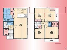 物件画像 小田急線　玉川学園前駅　玉川学園3丁目　戸建　No.2