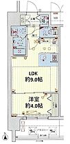 大阪府大阪市東成区東小橋２丁目（賃貸マンション1LDK・2階・32.07㎡） その2