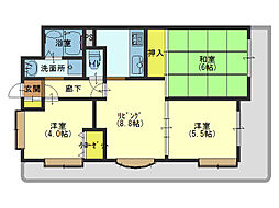 ファミーユ緑橋 4階