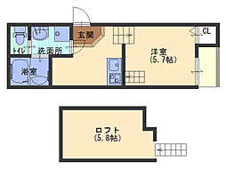 エトワール今里 2階