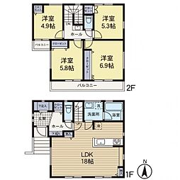 物件画像 横浜市緑区長津田2丁目　Ｉ号棟