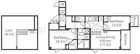 パークアクシス北千束MOCXION  ｜ 東京都大田区北千束2丁目14-3（賃貸マンション2LDK・4階・54.95㎡） その2