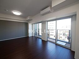 プレミアムキューブ上野毛#mo 5階1LDKのリビング/ダイニング