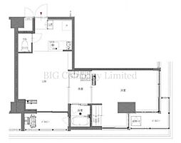 STEINS GATE 2階1LDKの間取り