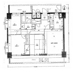 ライオンズマンション海老名 3LDKの間取図画像