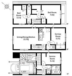 物件画像 新築分譲戸建　鴨居　全4棟　2号棟