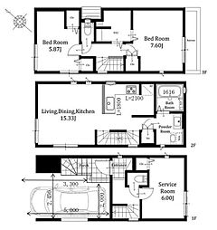 物件画像 新築分譲戸建　鴨居　全4棟　1号棟