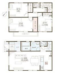 物件画像 新築分譲戸建　中川　全2棟　1号棟