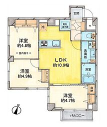 間取図画像 3LDK