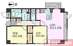 ライフヴィラ豊玉 2LDKの間取図画像