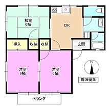 コーポラスターＢ  ｜ 長野県長野市篠ノ井布施五明（賃貸アパート3DK・2階・47.87㎡） その2