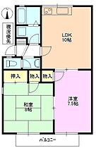 長野県長野市篠ノ井布施高田（賃貸アパート2LDK・2階・54.65㎡） その2