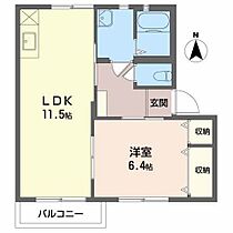 アップルヤマハA  ｜ 長野県長野市篠ノ井塩崎（賃貸アパート1LDK・2階・43.54㎡） その2