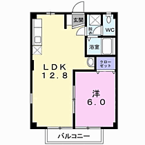 ランデックスＫ 207 ｜ 長野県長野市合戦場１丁目99（賃貸アパート1LDK・2階・40.04㎡） その2