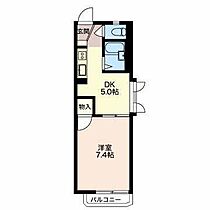 ラプラス和  ｜ 長野県長野市稲里１丁目（賃貸アパート1DK・1階・27.18㎡） その2