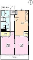 シャルムＮ  ｜ 長野県長野市西和田 2丁目（賃貸アパート2DK・1階・47.77㎡） その2