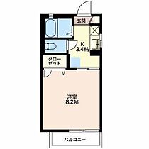 ディアスこまつII  ｜ 長野県長野市大字西尾張部（賃貸アパート1K・1階・24.71㎡） その2