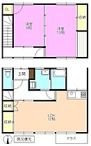 宮沢アパート  ｜ 長野県長野市桐原２丁目（賃貸テラスハウス2LDK・1階・69.65㎡） その2