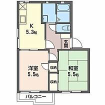 ハイツサンフローレ　Ｓ棟  ｜ 長野県長野市大字風間（賃貸アパート2K・2階・39.48㎡） その2