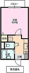エトワールド 1Kの間取図画像