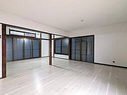 散田町2丁目　階段の途中平屋建て貸家 1階2LDKのリビング/ダイニング