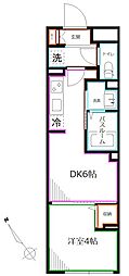間取図画像 1DK