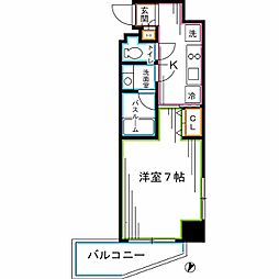 間取図画像 1K
