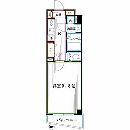 LeCiel 1Kの間取図画像