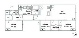 中野区鷺宮3丁目マンション 3LDKの間取図画像