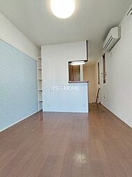 オークコート武蔵小金井 2階ワンルームのリビング/ダイニング