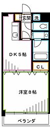 間取図画像 1DK