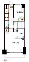 トラープランド翠命館 1LDKの間取図画像