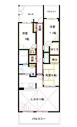 アデニウム吉祥寺 3LDKの間取図画像