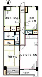 エスポワール善福寺 3LDKの間取図画像