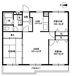 プレミール・ニイヤ 3LDKの間取図画像