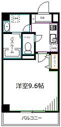 JR中央本線 荻窪駅 徒歩10分の賃貸マンション 3階1Kの間取り