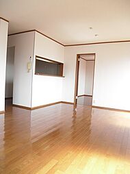 カーム・ヴィラα 1階2LDKのリビング/ダイニング