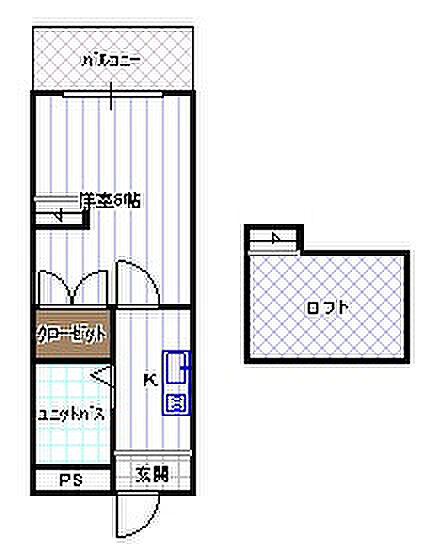 アメニティ寝屋川 ｜大阪府寝屋川市平池町(賃貸アパート1K・2階・15.48㎡)の写真 その2