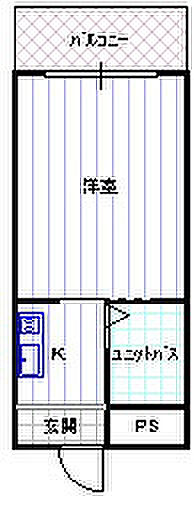 グリーン32 ｜大阪府寝屋川市緑町(賃貸マンション1K・3階・20.00㎡)の写真 その2