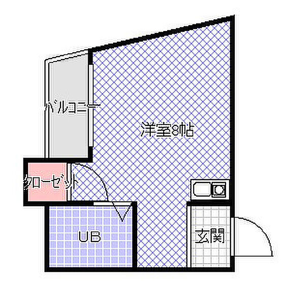 プレステージ寝屋川 ｜大阪府寝屋川市北大利町(賃貸マンション1K・1階・17.01㎡)の写真 その2