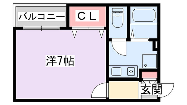 エクセル原口 ｜大阪府寝屋川市池田本町(賃貸アパート1K・2階・22.00㎡)の写真 その2