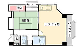 RUEFU5  ｜ 愛媛県八幡浜市江戸岡1丁目（賃貸マンション1LDK・5階・47.21㎡） その2