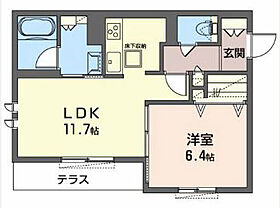 ＳｈａＭａｉｓｏｎ　Ｃｏｒｅ  ｜ 大阪府寝屋川市明徳1丁目（賃貸アパート1LDK・1階・44.08㎡） その2