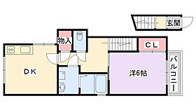 エフォルトI  ｜ 大阪府寝屋川市本町（賃貸アパート1DK・2階・31.10㎡） その2