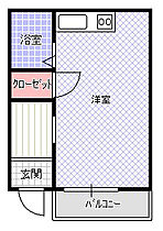 メゾン深野  ｜ 大阪府大東市深野4丁目（賃貸マンション1R・4階・20.00㎡） その2