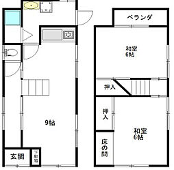 河北東町11-22　貸家